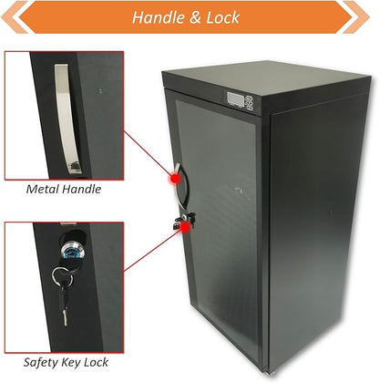 INTBUYING Musical Instrument Storage Dry Cabinet Electronic Dehumidifier - Image 5