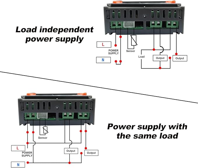 2Pcs All-Purpose Intelligent Digital Display Temperature and Humidity Controller - Image 4