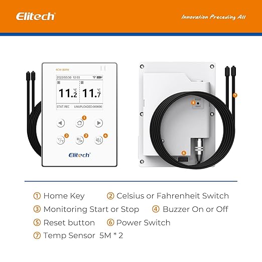 Elitech WiFi 5G/2.4G Digital Temperature Data Logger Remote Real-Time - Image 7