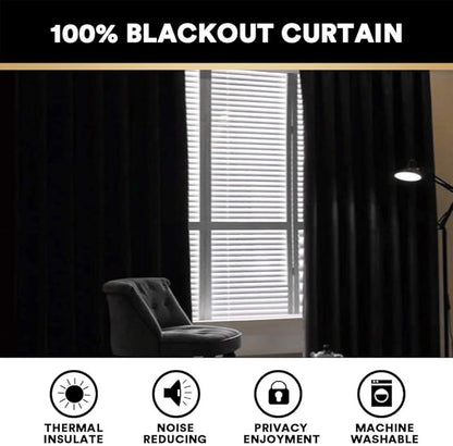 PrinceDeco 100% Blackout Curtains - Image 2