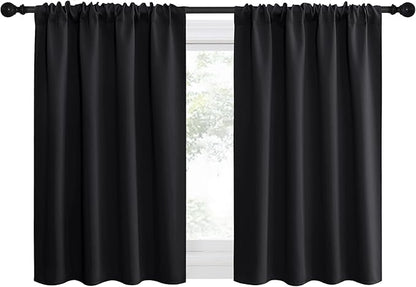 NICETOWN Halloween Kitchen Window Curtains Over Sink, Energy Smart Decoration - Image 2