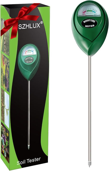SZHLUX Moisture Meter Water Monitor Soil Hygrometer Sensor Care, Indoor & by SZHLUX