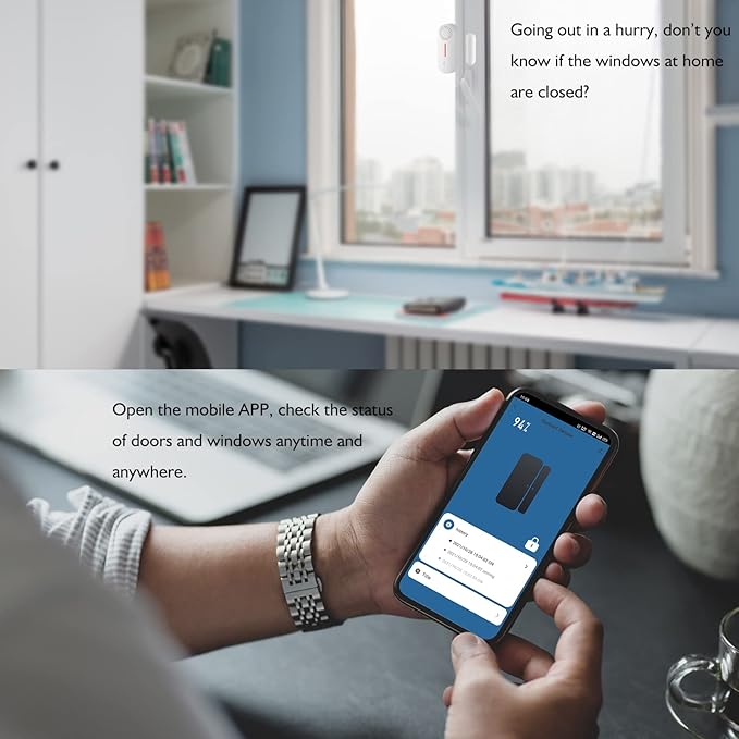 WiFi Door Sensor Alarm: Smart Door Window Sensor - Image 3