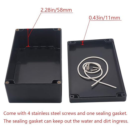 Junction Box IP65 Waterproof ABS Plastic Electrical Project Case Power Junction - Image 4
