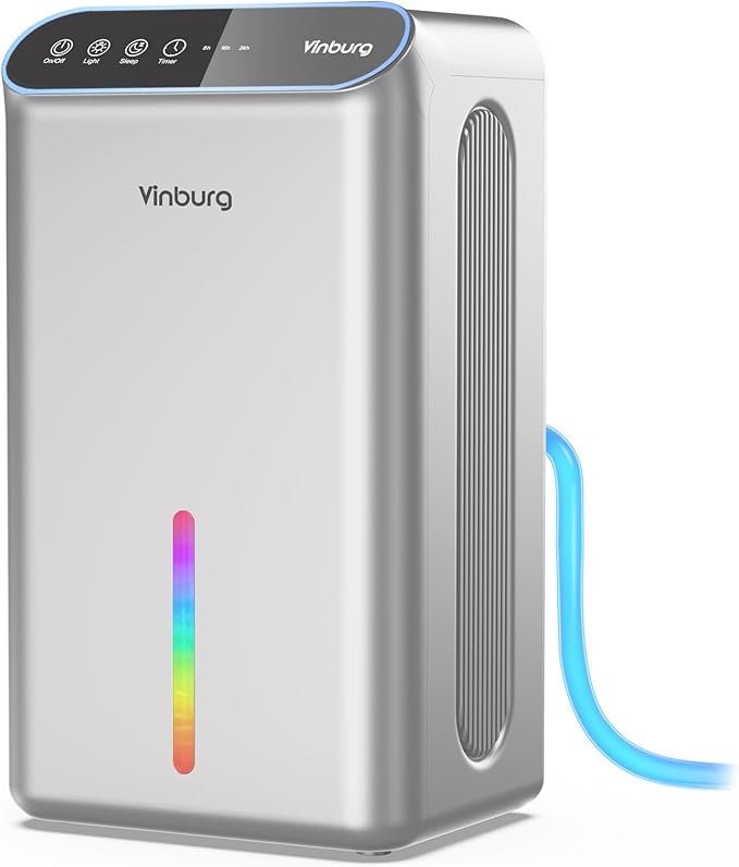 Dehumidifiers for Home Quiet Small Dehumidifier for Basement Bedroom Bathroom by Unknown