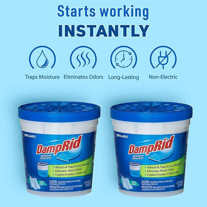 DampRid Pure Linen Refillable Moisture Absorber - Image 4