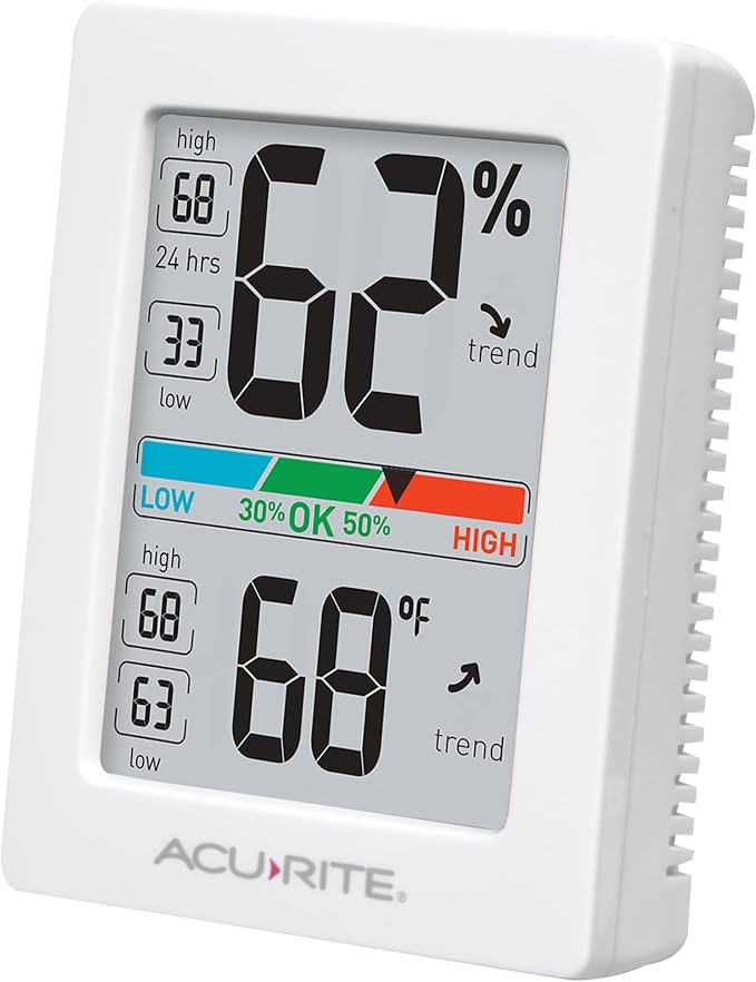 AcuRite Humidity Meter Hygrometer and Indoor Digital Thermometer - Image 2