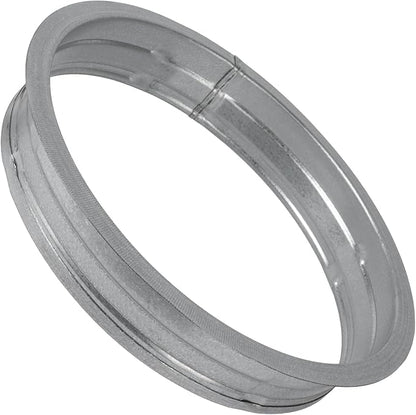 Vent Systems 8" Inch Metal Duct Connector Flange – Galvanized Steel Male-Fit - Image 7