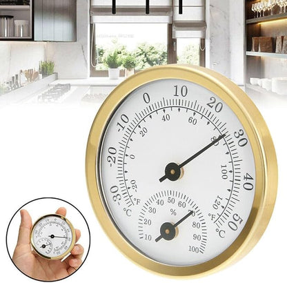 TEAMWILL Mini Analog Thermometer Hygrometer Humidity Meter Room Indoor - Image 3