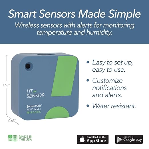 SensorPush HT.w Smart Temperature Sensor & Humidity Sensor - Image 2