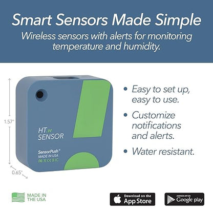 SensorPush HT.w Smart Temperature Sensor & Humidity Sensor - Image 2