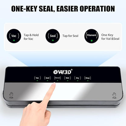 3D Filament Vacuum Sealer for Filament Storage Bags, Auto Completely Sealed - Image 2