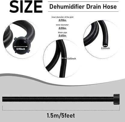 Dehumidifier Drain Hose 3/4 Inches FHT Connection - Image 2