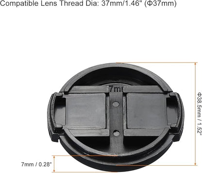 PATIKIL Camera Lens Cap, 2 Pack Sides Pinch Front Lens Cover - Image 2