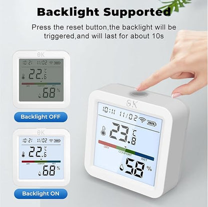 Zero Kelvin WiFi Smart Temperature & Humidity Sensor – App-Controlled - Image 6