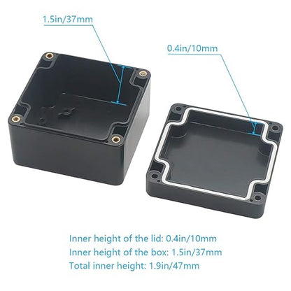 Junction Box, Zulkit Project Box IP65 Waterproof Outdoor Box ABS Plastic - Image 6