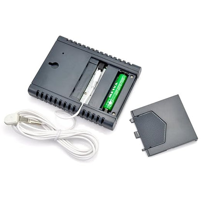 iKKEGOL Digital Indoor Outdoor in/Out Wall Mount Monitor Sensor LCD Temperature - Image 3