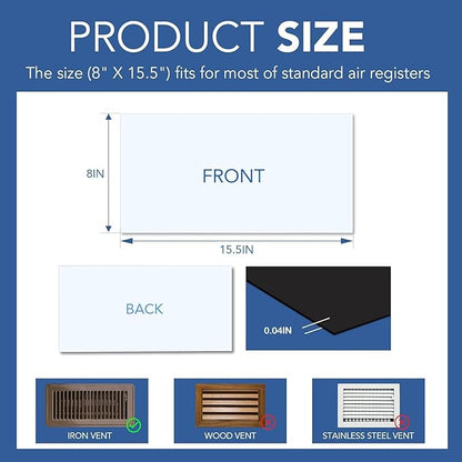 DIYMAG 2Pack Strong Magnetic Vent Covers, Magnets - Image 2