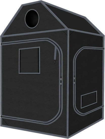 Grow Tent Roof 48"x48"x72" High Reflective Grow Tent Indoor Grow Room by Zazzy