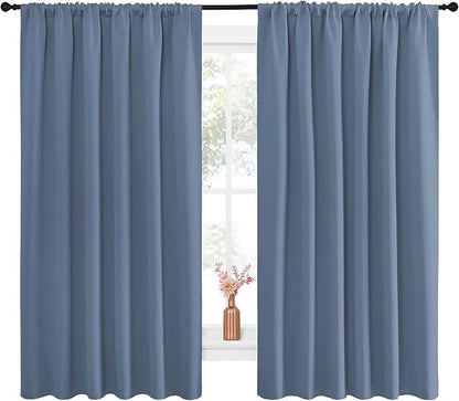 NICETOWN Blackout Curtains for Bedroom, Window Treatment Energy Saving Thermal - Image 2