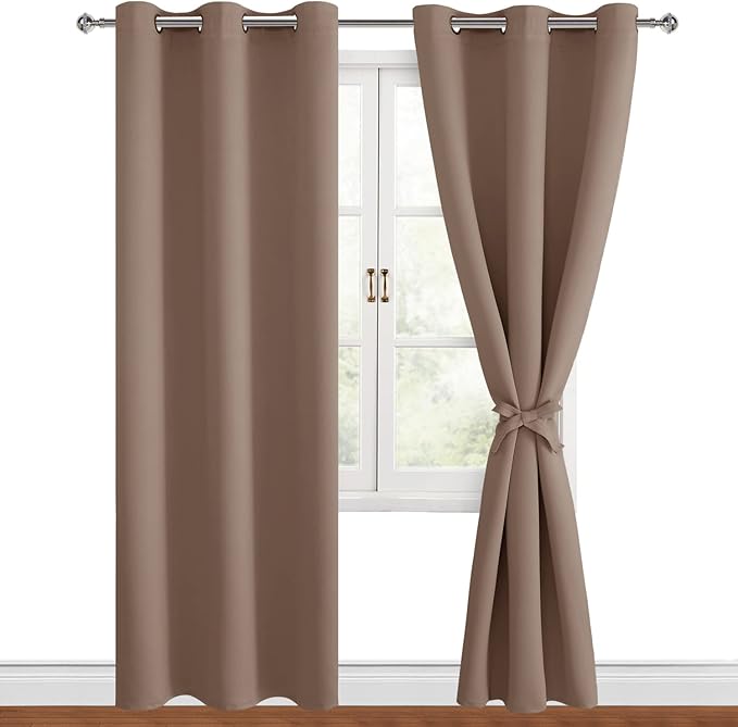 Hiasan Blackout Curtains for Bedroom, 38 x 84 Inches Long - Image 9