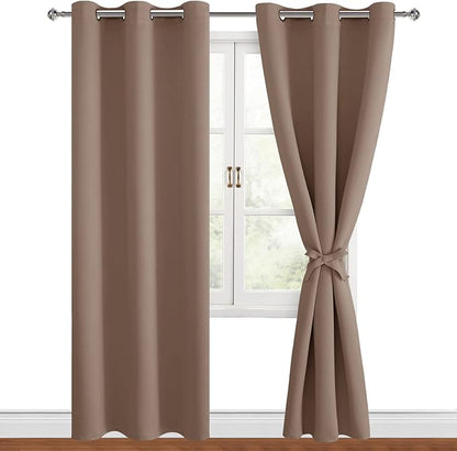 Hiasan Blackout Curtains for Bedroom, 38 x 84 Inches Long - Image 9