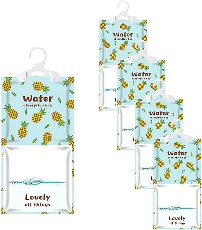 Hanging Moisture Absorber, Hanging Dehumidifier Bags by Unknown