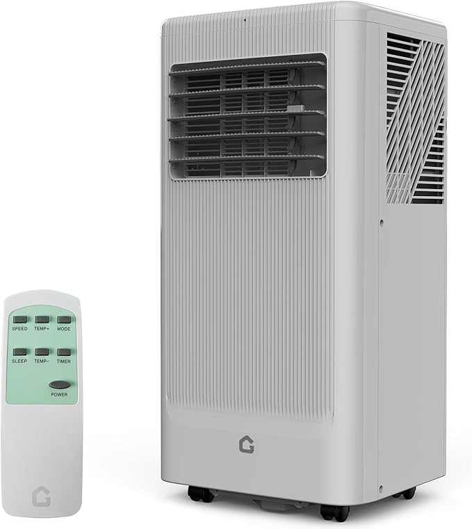8000 BTU Portable Air Conditioner 3-in-1 Cooling AC Portable Air Conditioner by GarveeTech