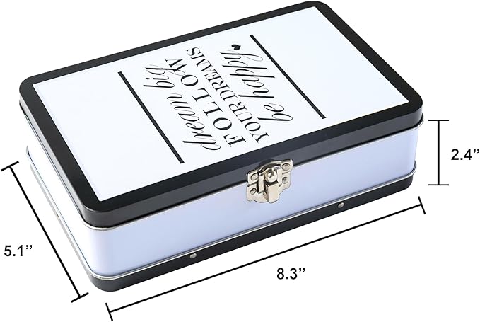 DAHO Metal Storage Box with Hinge - Image 5