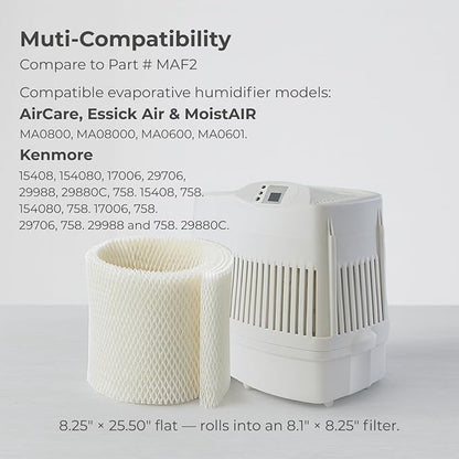 Nispira MAF2 Humidifier Super Wick Wicking Filter Replacement Compatible - Image 2