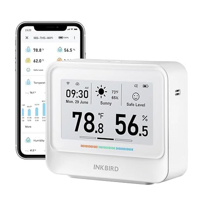 INKBIRD WiFi Thermometer Hygrometer, Temperature and Humidity Sensor by Inkbird