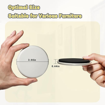 HOME MASTER HARDWARE 3-1/2" Furniture Sliders - Image 3