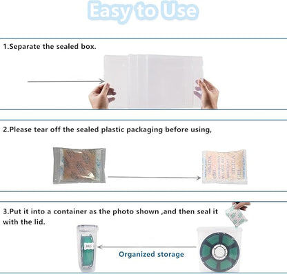 4 Pack Filament Storage Container - Image 3