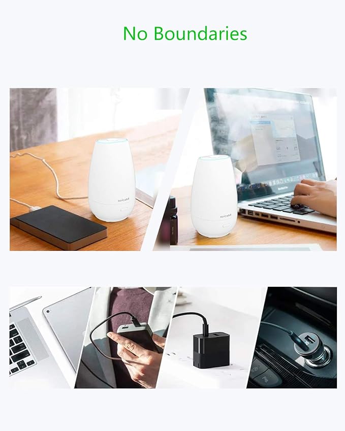 SOICARE Car Diffuser, Small Portable Car Essential Oil Diffuser - Image 4
