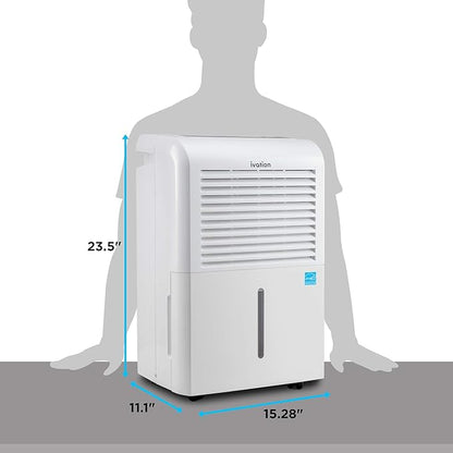 Ivation 4, 500 Sq Ft Smart Wi-Fi Energy Star Dehumidifier - Image 8