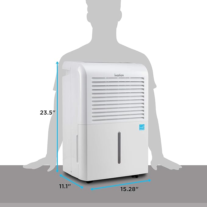 Ivation 4, 500 Sq Ft Smart Wi-Fi Energy Star Dehumidifier - Image 8