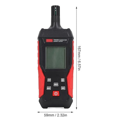 Focket Temperature Humidity Meter, Digital Thermometer Hygrometer - Image 8