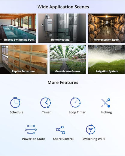 Smilewolf TH Elite 16A/20A WiFi Smart Switch Temperature and Humidity - Image 8