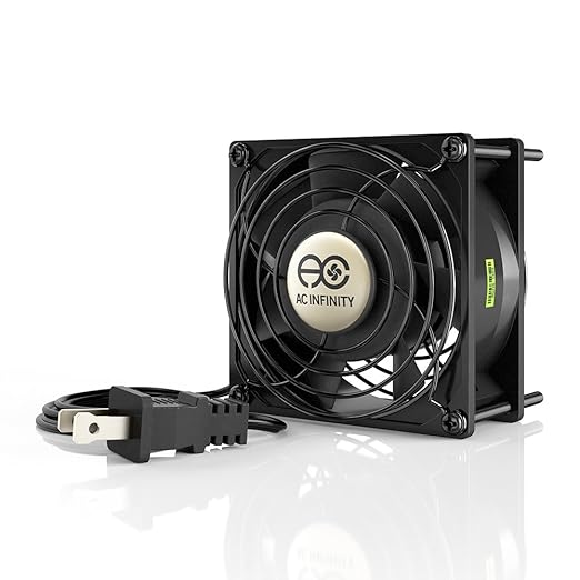 AC Infinity AXIAL 9238, Muffin Fan, 120V AC 92mm x 38mm High Speed, by ACInfinity