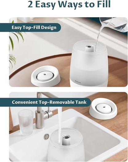 BREEZOME Humidifiers for Bedroom, 2.5L Humidifiers for home, 250ml/h Mist Output - Image 8