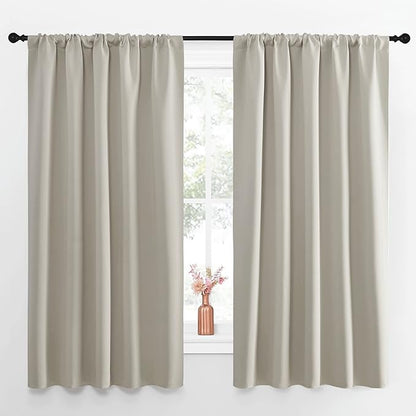 NICETOWN Blackout Curtains for Living Curtains, Room Darkening Window Curtain by NICETOWN