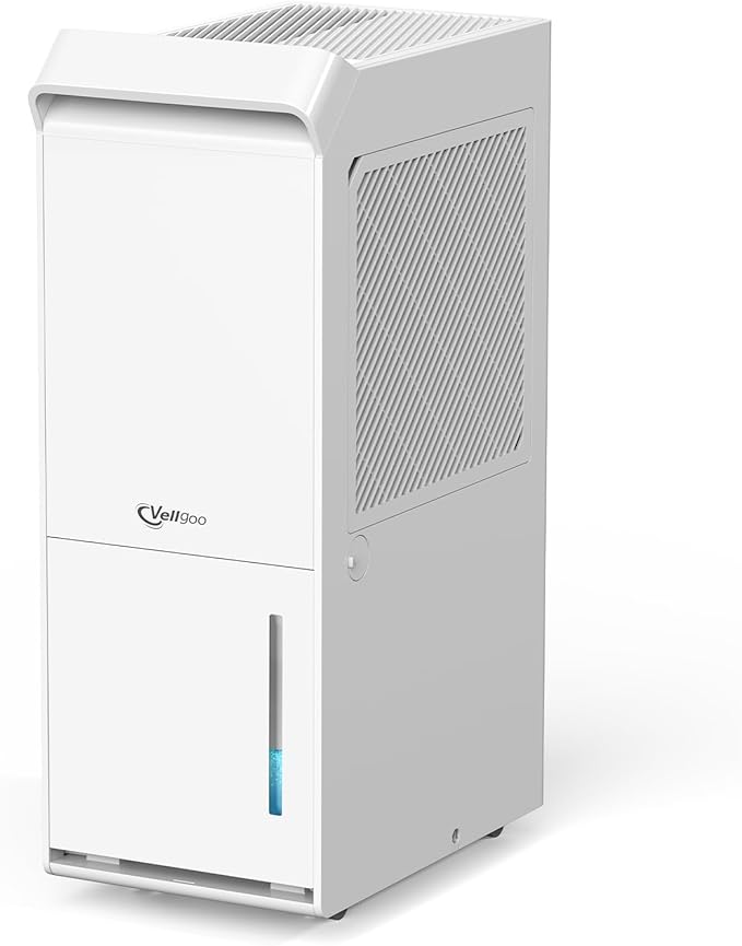 2000 Sq.Ft Most Efficient Energy Star 2025 Dehumidifier, Vellgoo 25 Pint/D by Vellgoo