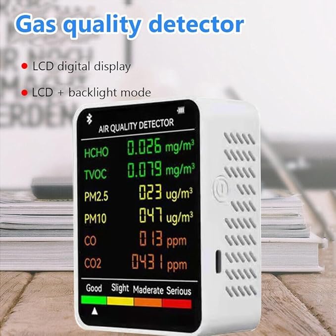 Air Quality Monitor, Test Indoor Pollution and Humidity Indoor - Image 9
