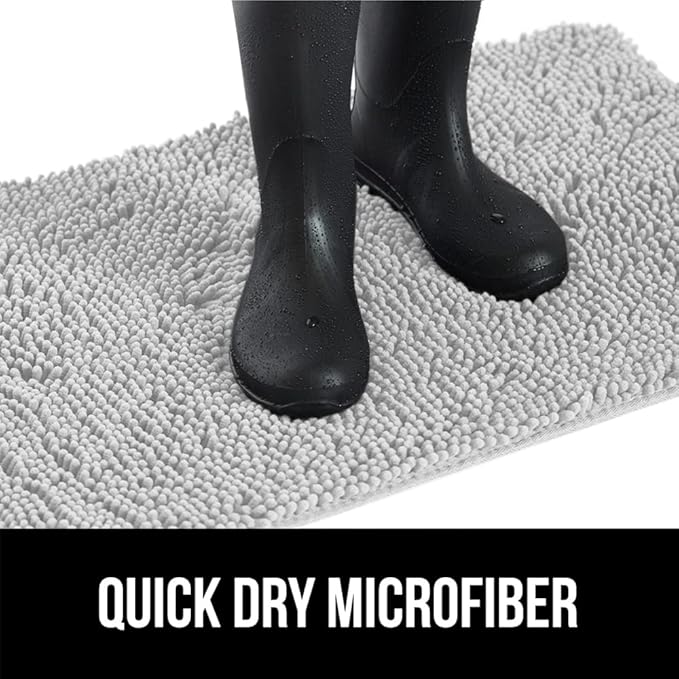 GORILLA GRIP SOAKSTOPPER Dog Door Mat, 48x30 Machine Washable Rug Absorbent - Image 9