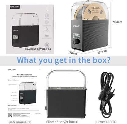 2025 New Creality Official Filament Dryer Box 2.0 - Image 6