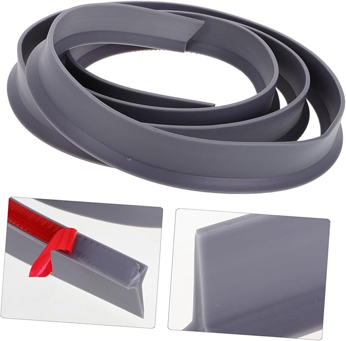 Amosfun Water Retaining Strip for Shower and Bathtub Self-Adhesive Splash Guard - Image 9