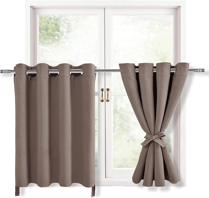 Hiasan RV Blackout Curtains for Bedroom, 52 x 30 Inches Long by Hiasan
