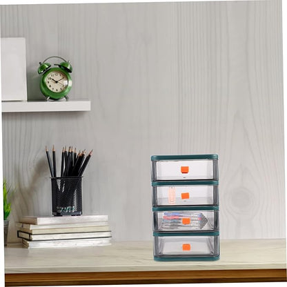 Cosmetic Storage Box Mini Organizer Desk Shelf Organizer Portable Jewelry Box - Image 4