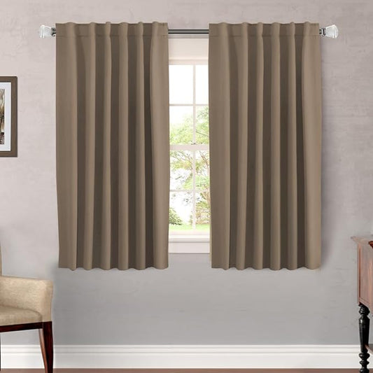 H.VERSAILTEX Blackout Curtains Thermal Insulated Window Treatment Panels Room by HVERSAILTEX