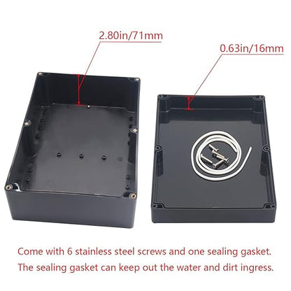 Junction Box IP65 Waterproof ABS Plastic Electrical Project Case Power Junction - Image 4